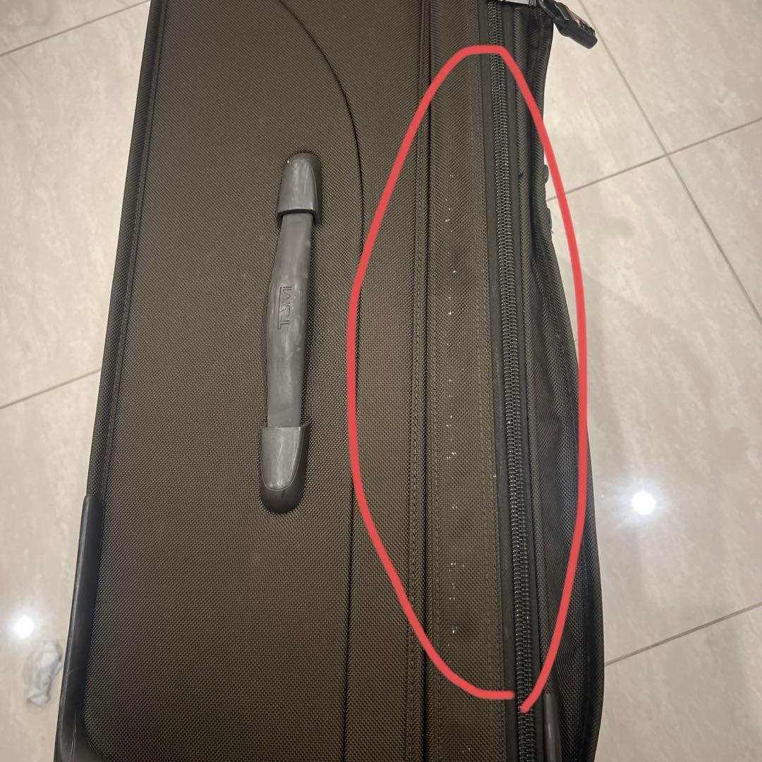 TUMI 正規品トュミ ブラウン　大型108L キャリーケース7泊〜