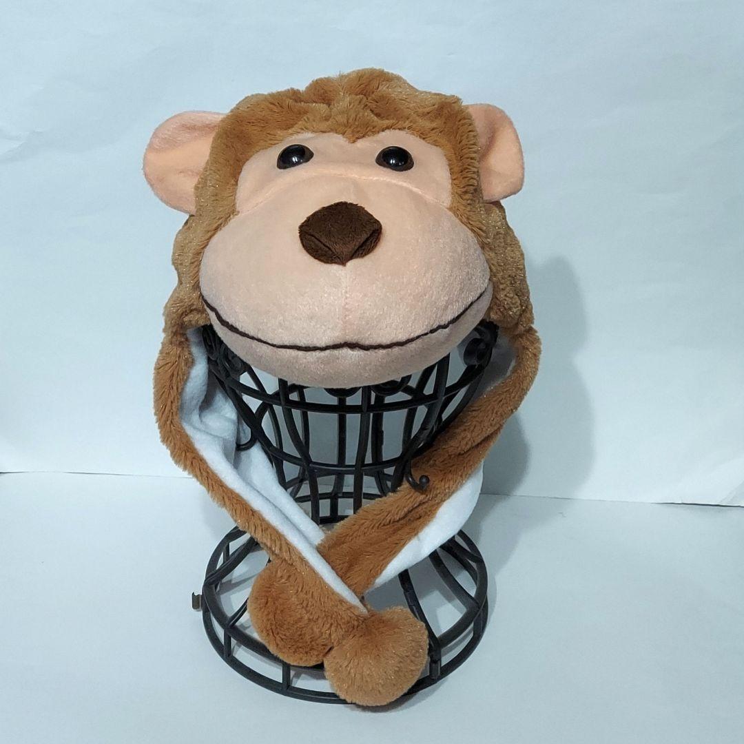 アニマル 被り物 キャップ コスプレ さる 犬 くま キリン ライオン ヒョウ