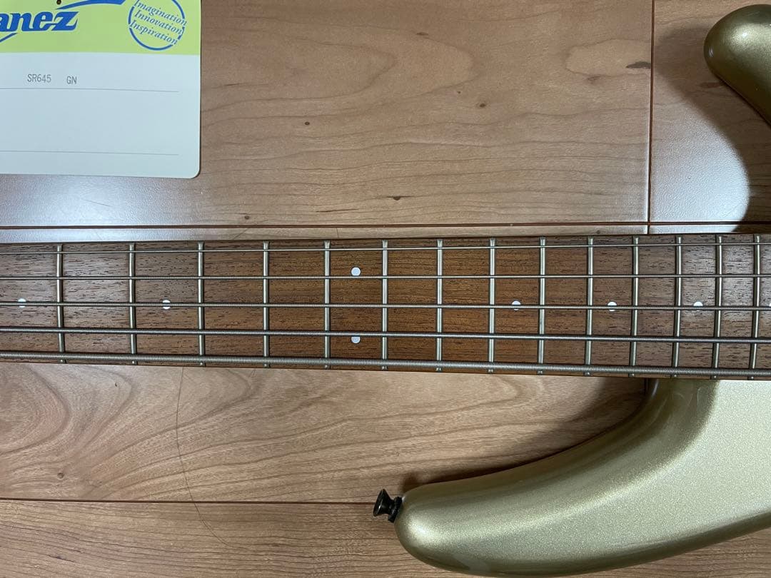 Ibanez SRGR エレキベース メタリック　5弦 SR645 GN