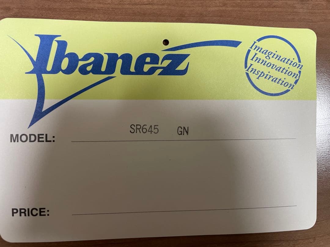 Ibanez SRGR エレキベース メタリック　5弦 SR645 GN
