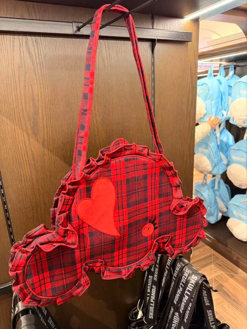 北京ポップランド限定skullpanda make a wishショルダーバッグ