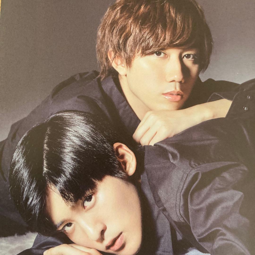 青*様 ★目黒蓮＆阿部亮平★めめあべ完全版★切り抜きファイル32P★匿名配送★激