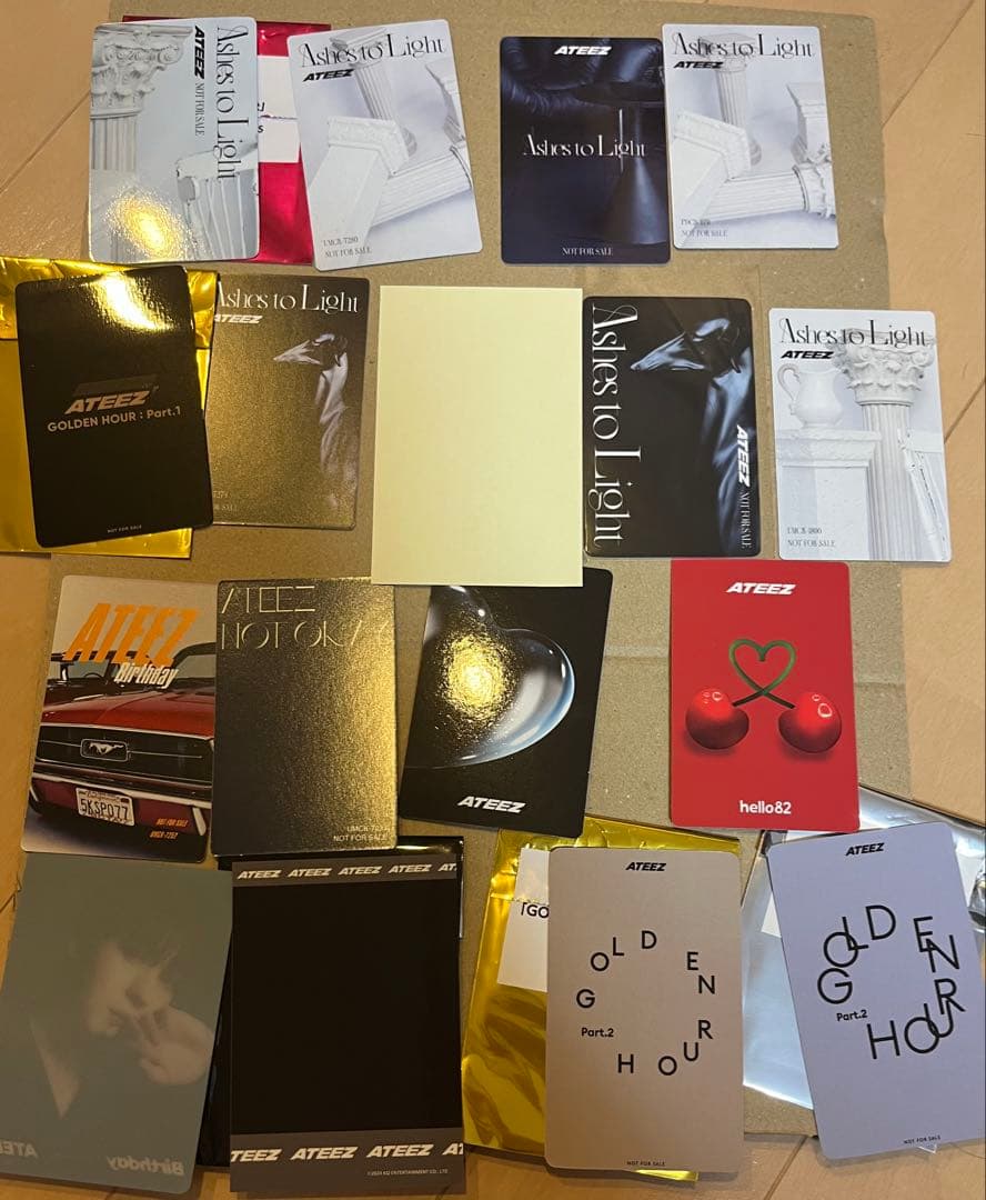 ATEEZ アチズ　ユノ　Ash 、usトレカなど