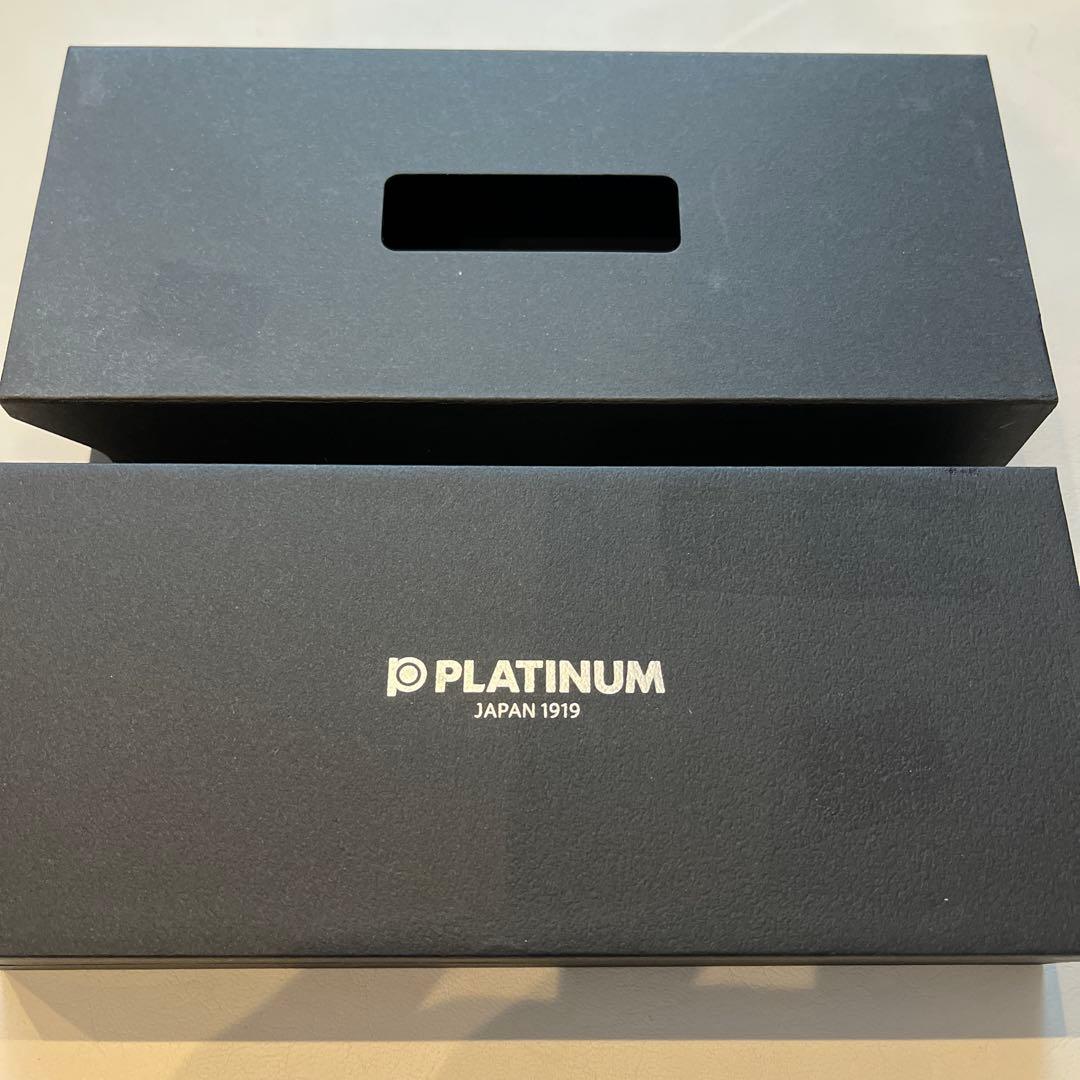 PLATINUM　3776センチュリー　万年筆　専用ケース付き