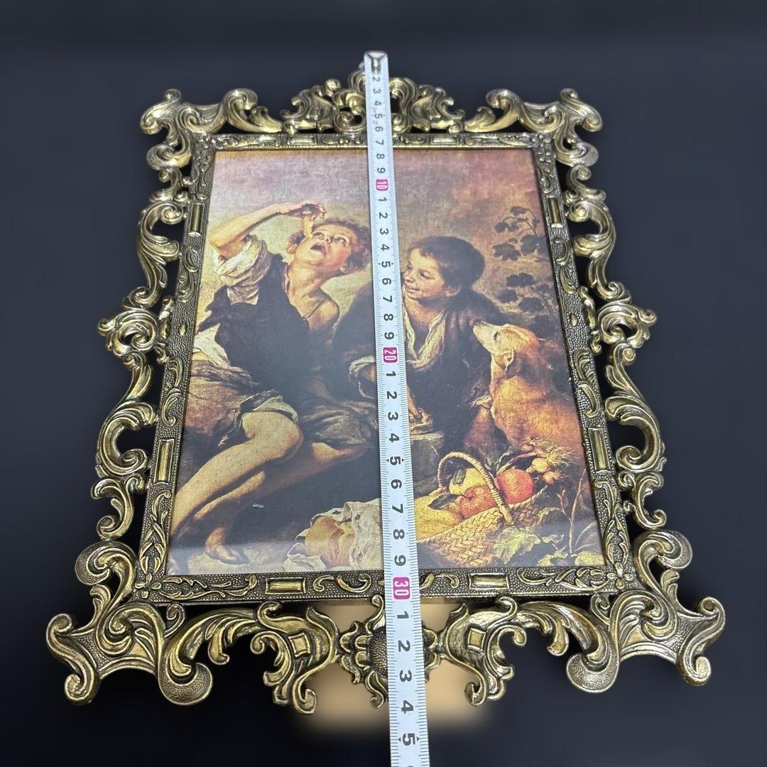 絵画フォトフレーム金属製イタリア製