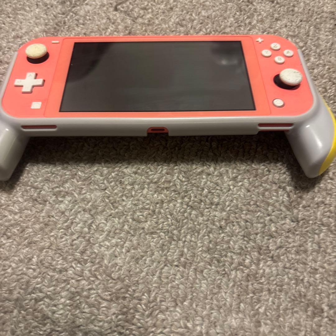 Nintendo Switch Lite ピンク　モンハンライズ