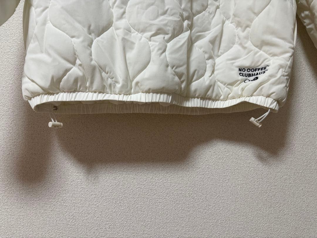 NO COFFEE NO GOLF ノーコーヒーキルティングジャケット XL