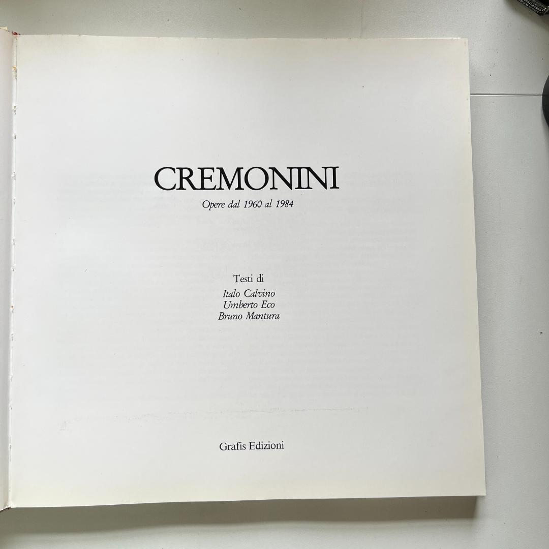 アート・デザイン・音楽 Cremonini Opere dal 1960 al 1984