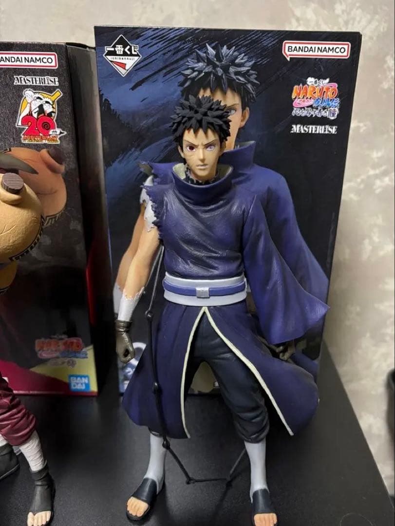 ナルト 一番くじ C賞 我愛羅 & うちはオビト 2体セット