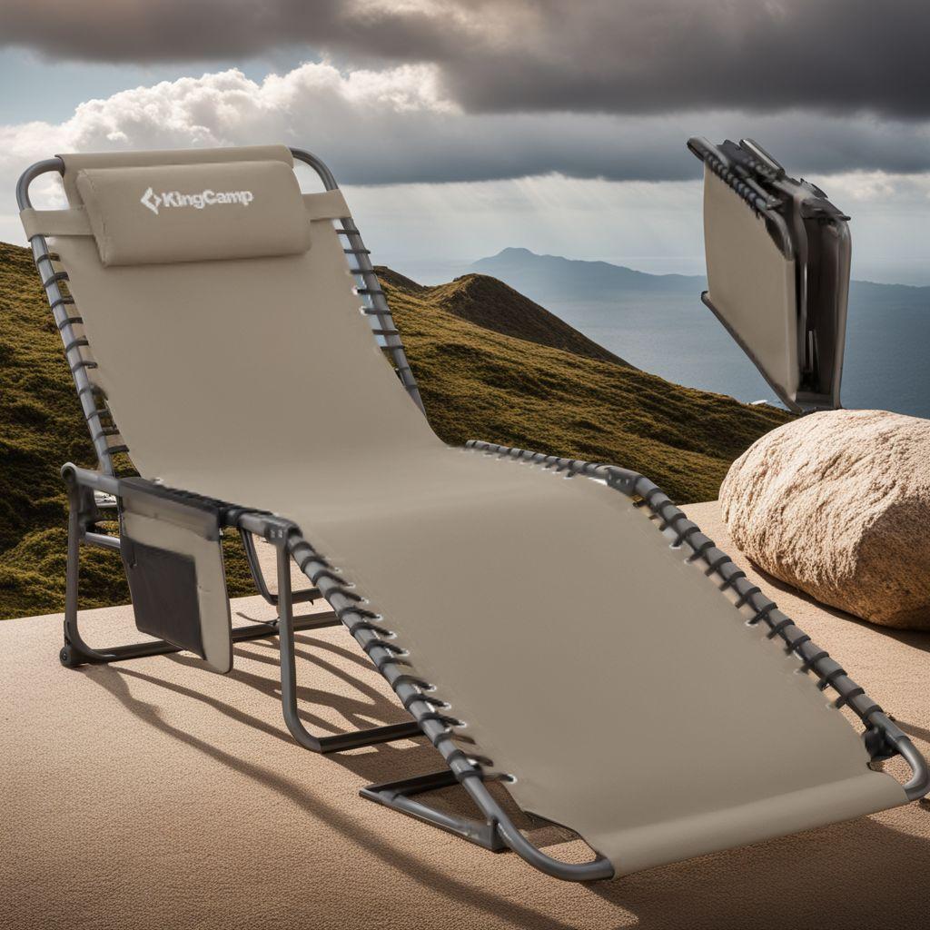 折りたたみ チェア コンパクト ベンチ三用 コット 5段階調節