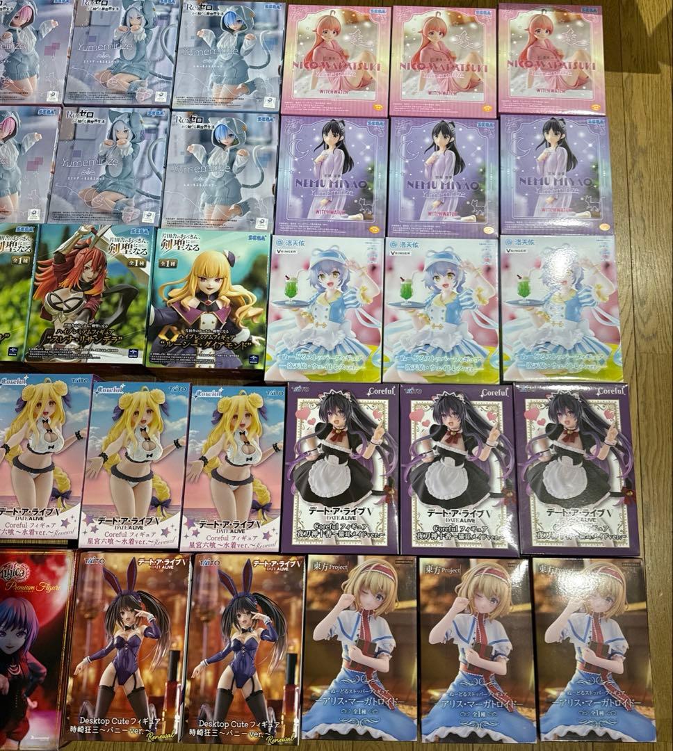 人気アニメ、美少女系　プライズフィギュア40点セット