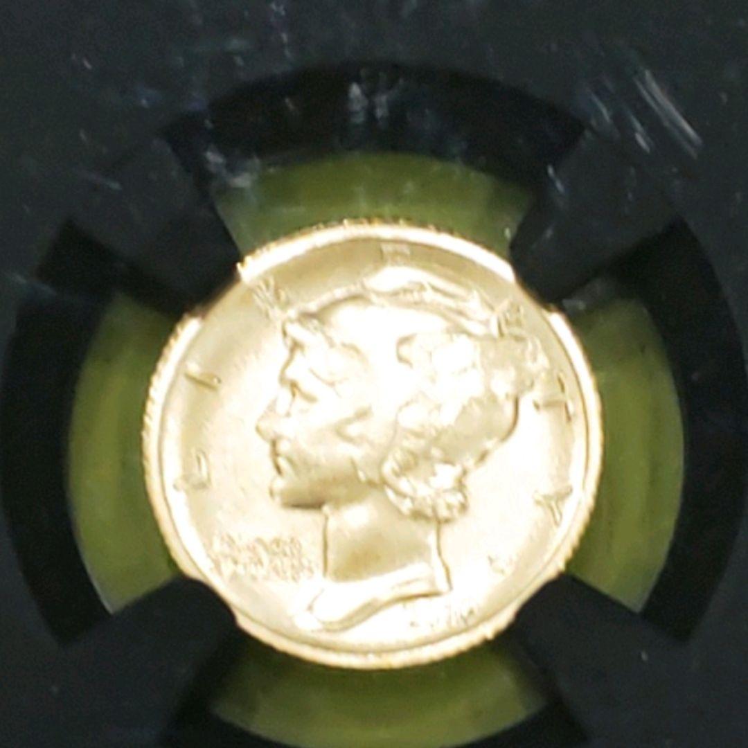 超レア！ 2016年 24金 ダイム金貨 1/10オンス モイ サイン入り