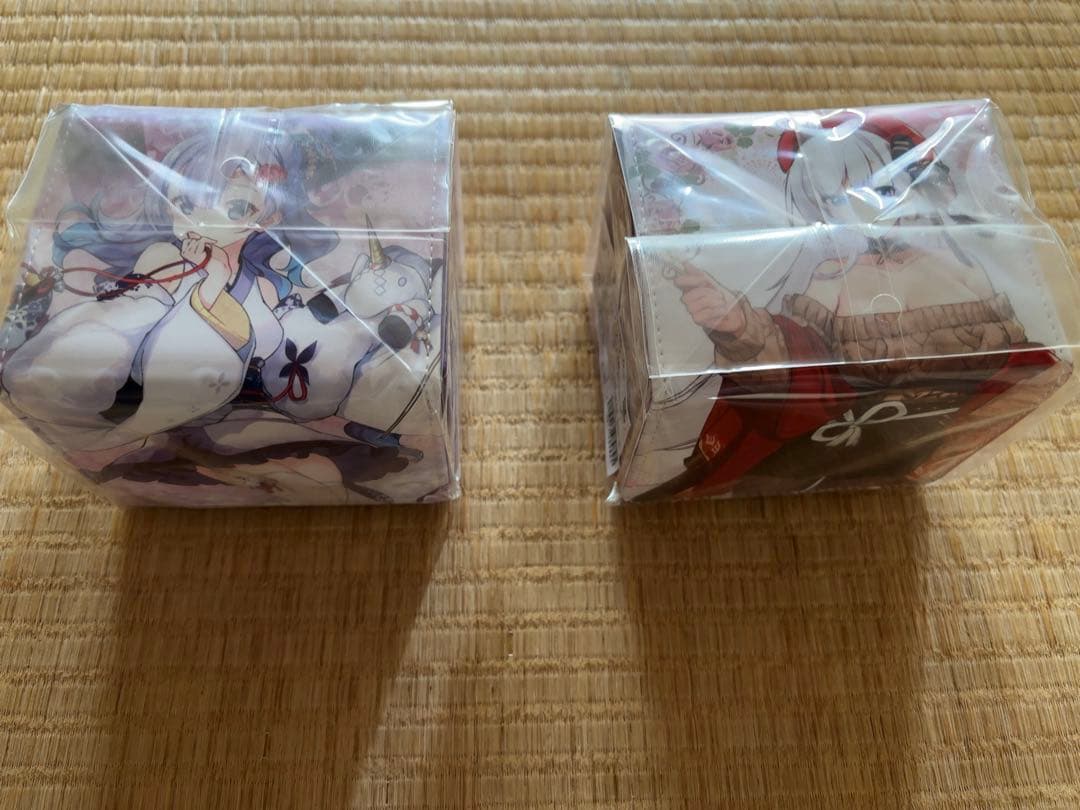 アズールレーン　トレカくじEX　ハーフカートンまとめ売り　プレイマット　スリーブ