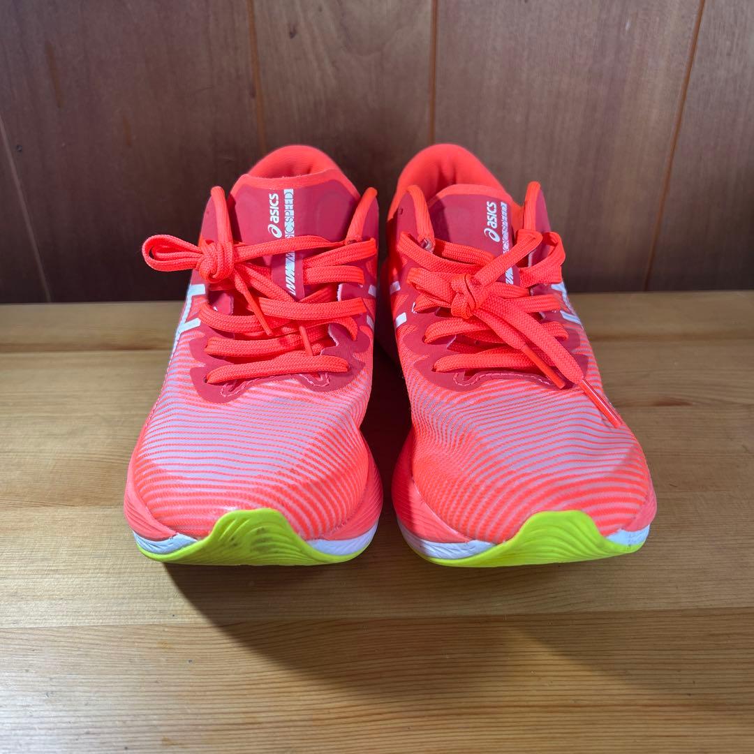 ASICS アシックス　MAGIC SPEED3 レッド　24.0