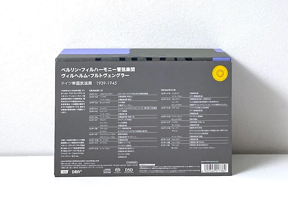 廃盤 ヴィルヘルム・フルトヴェングラー ドイツ帝国放送局 1939-1945