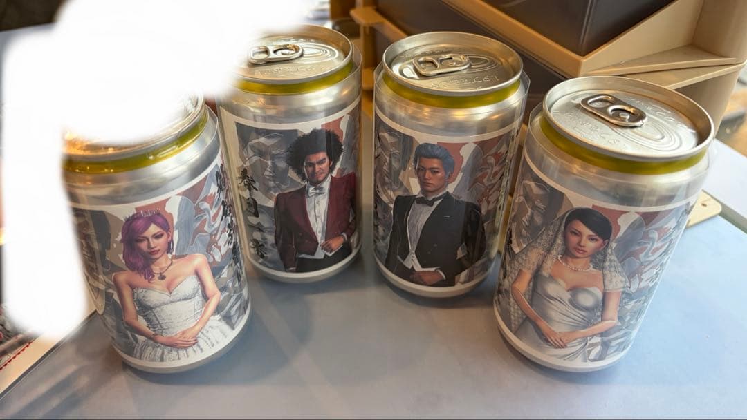 龍が如く 缶　ラベル　缶バッジ　シール　ソンヒ　ハンジュンギ　柏木　趙　別売り⭕️