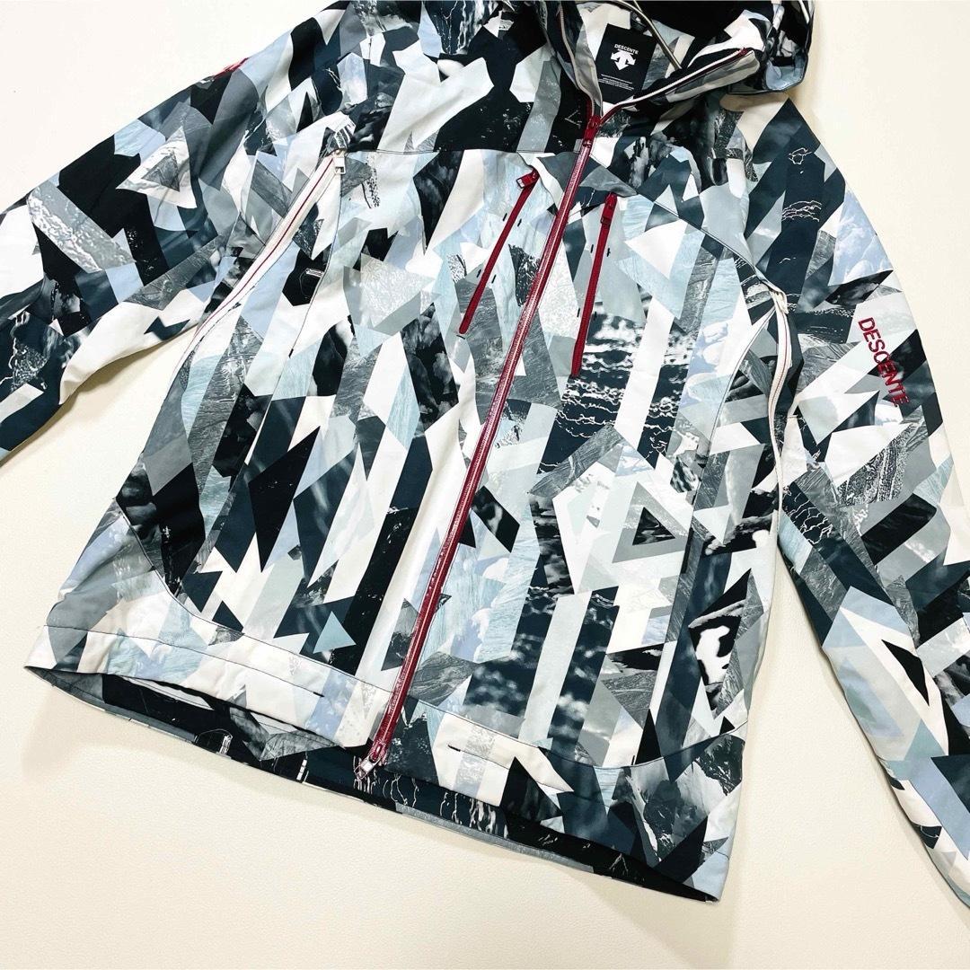 6642 デサント　ジャケット　スキーウェア　S.I.O中綿入り
