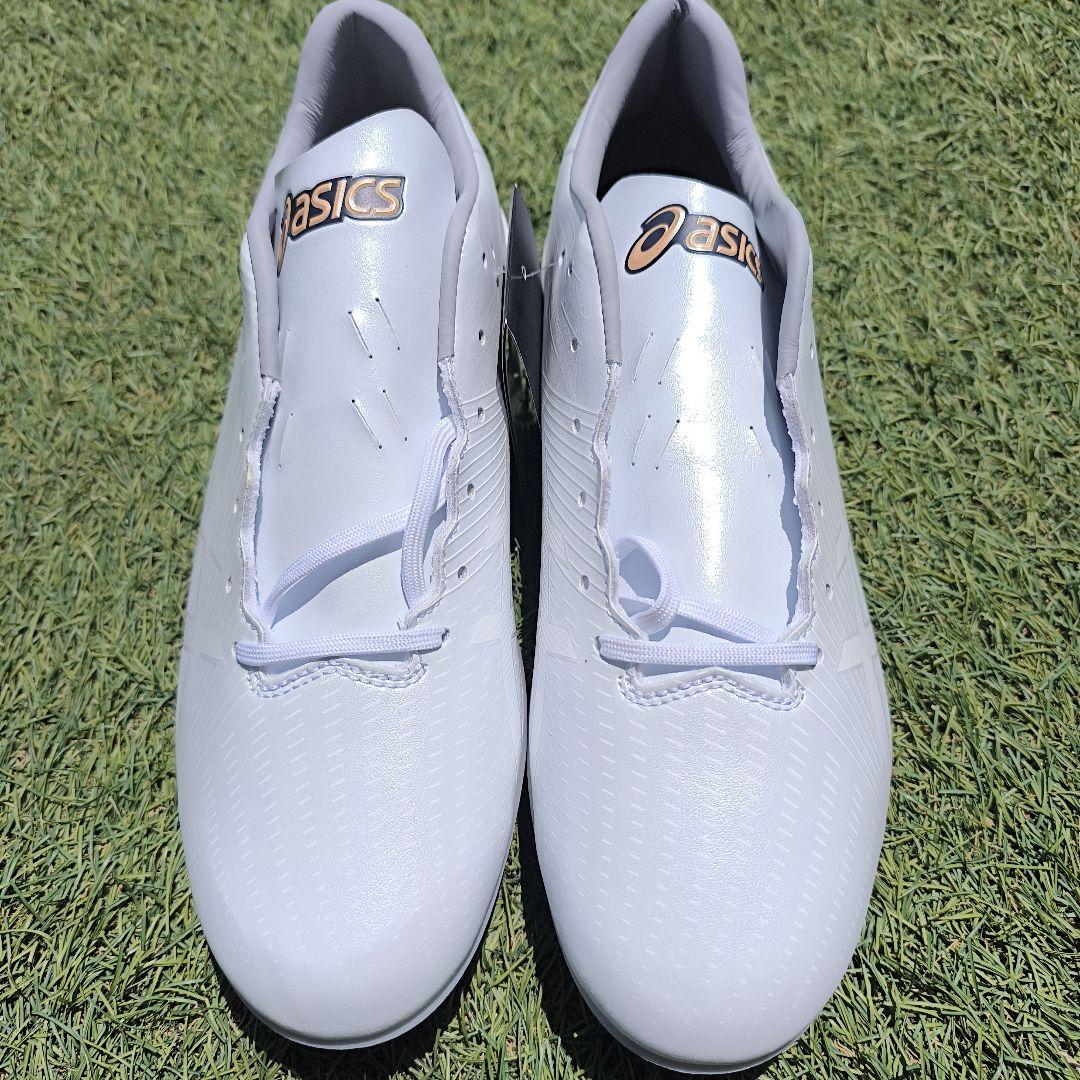 アシックス 野球 白スパイク ゴールドステージ アイプロ MA 2 28.0cm