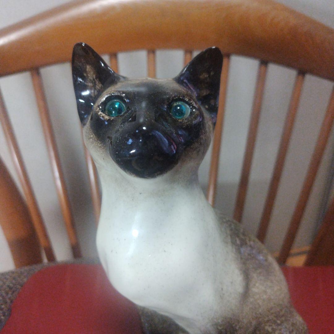 ウィンスタンレイキャット（ケンジントンキャット）サイズ４のシャム、ビンテージ作品