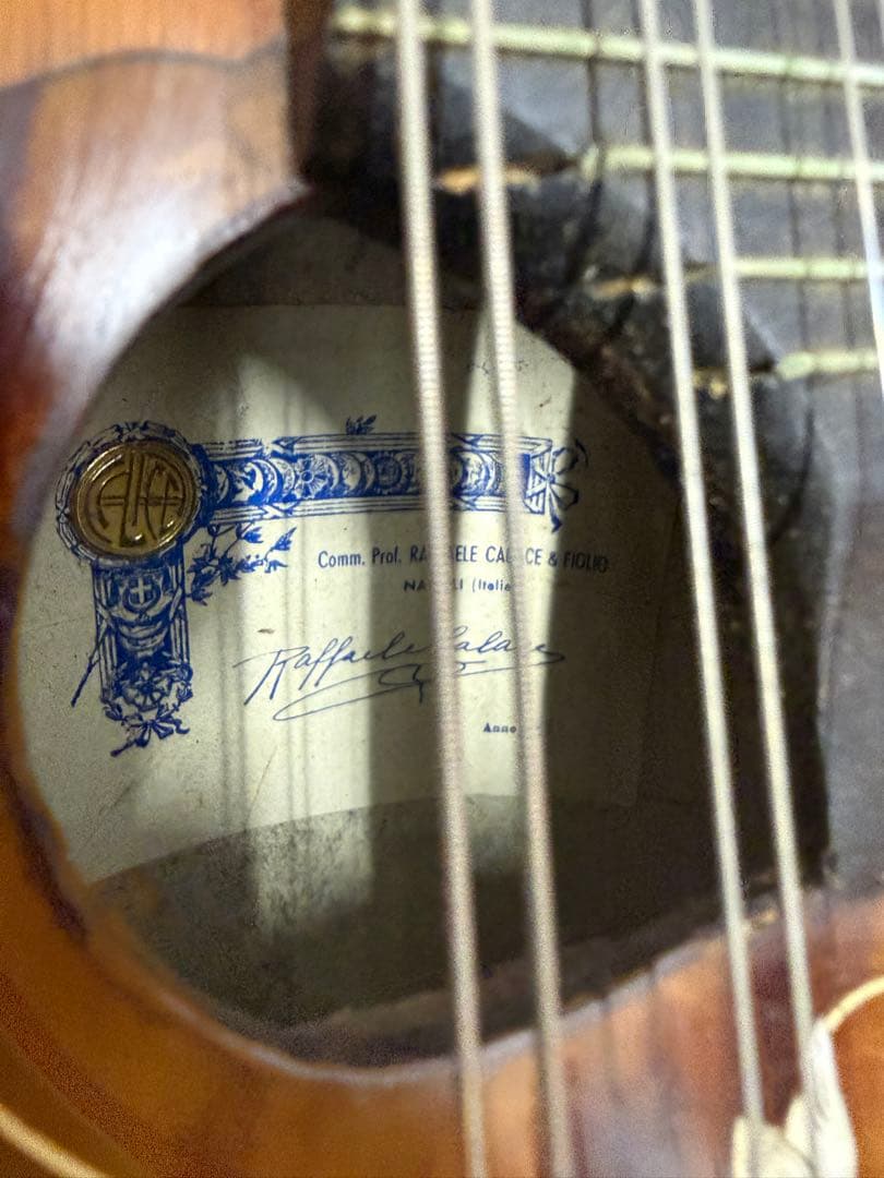 マンドリン カラーチェ ヴィンテージ1976年製造 本体 ケース付 希少 状態良