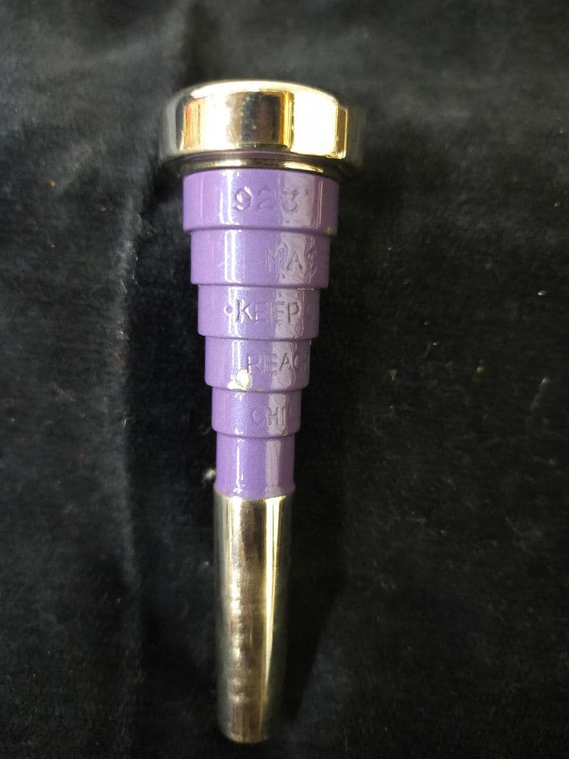 トランペットマウスピース 2ピース スイス製