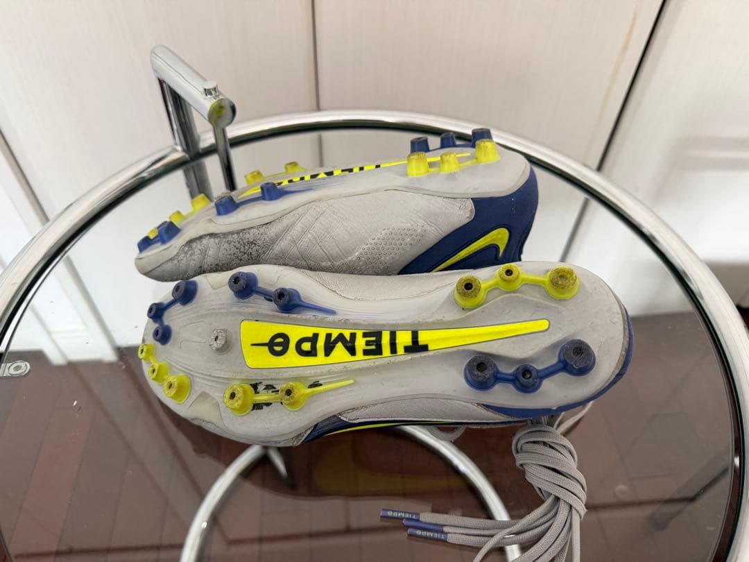 Nike ティエンポレジェンド9 エリートAG 26.5 シルバー 中古