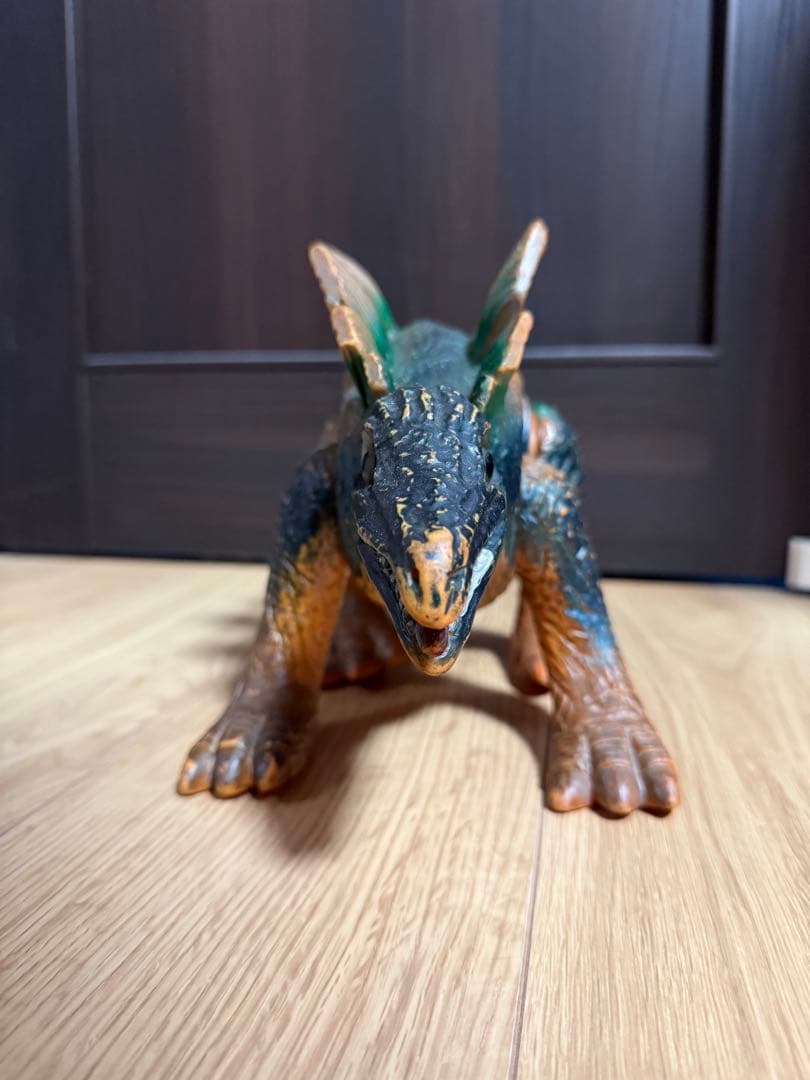大協　ステゴザウルス　ソフビ　恐竜　当時物　パチソフビ　パチ怪獣　怪獣ソフビ