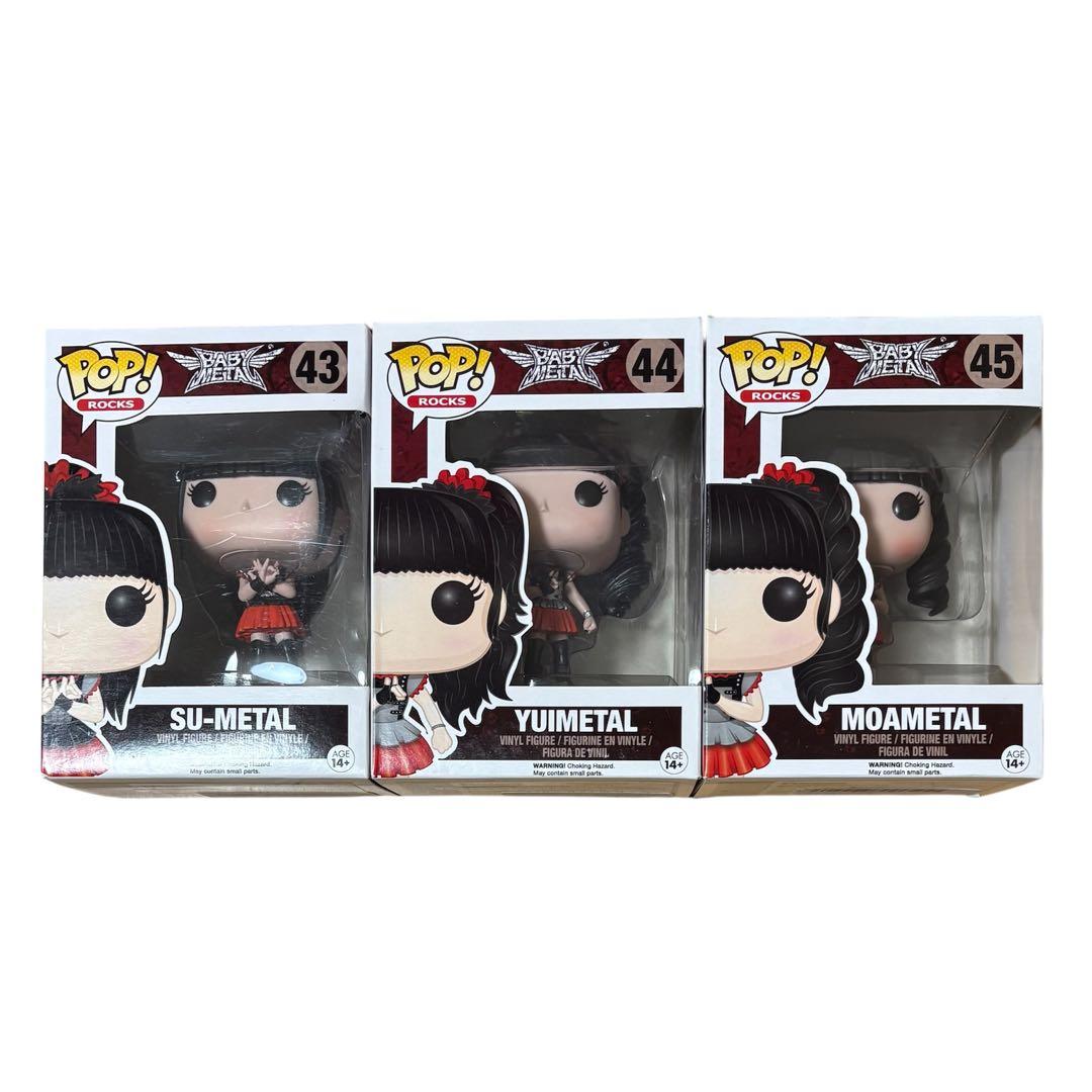 FUNKO POP! BABYL ベビーメタル　フィギュア　６点セット