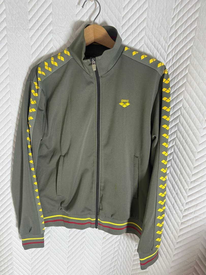 arena アリーナ ジャージ セットアップ カーキ