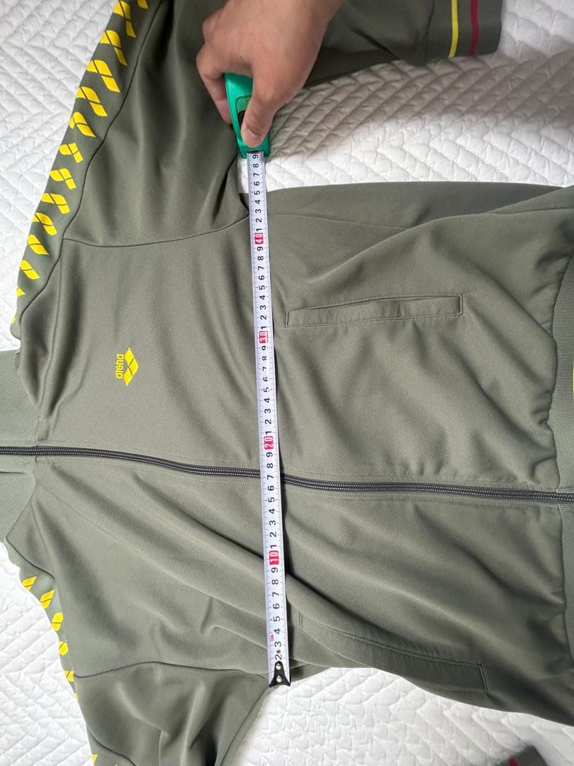 arena アリーナ ジャージ セットアップ カーキ