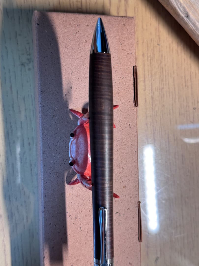 工房楔 ペンシル楔 リングギジー 極縮み杢 カーリー