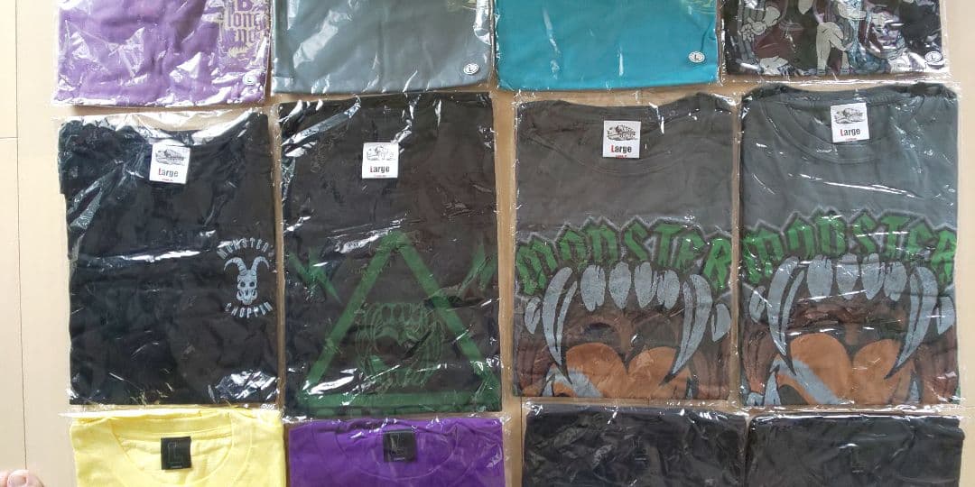 新品 B'z Ｔシャツ３１枚（２５枚がLサイズ・６枚がXLサイズ・同商品有り）