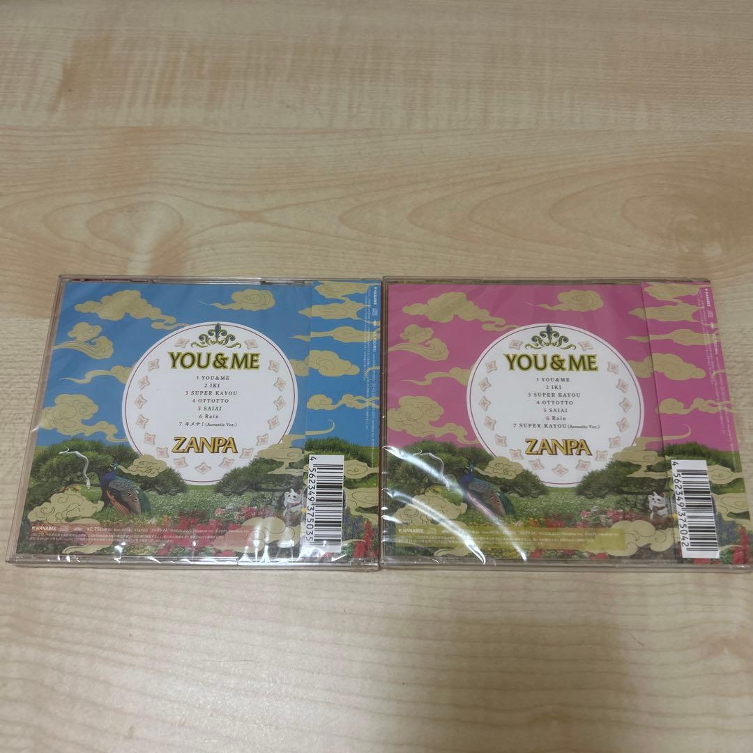 ZANPA YOU&ME A/Btype 新品未開封