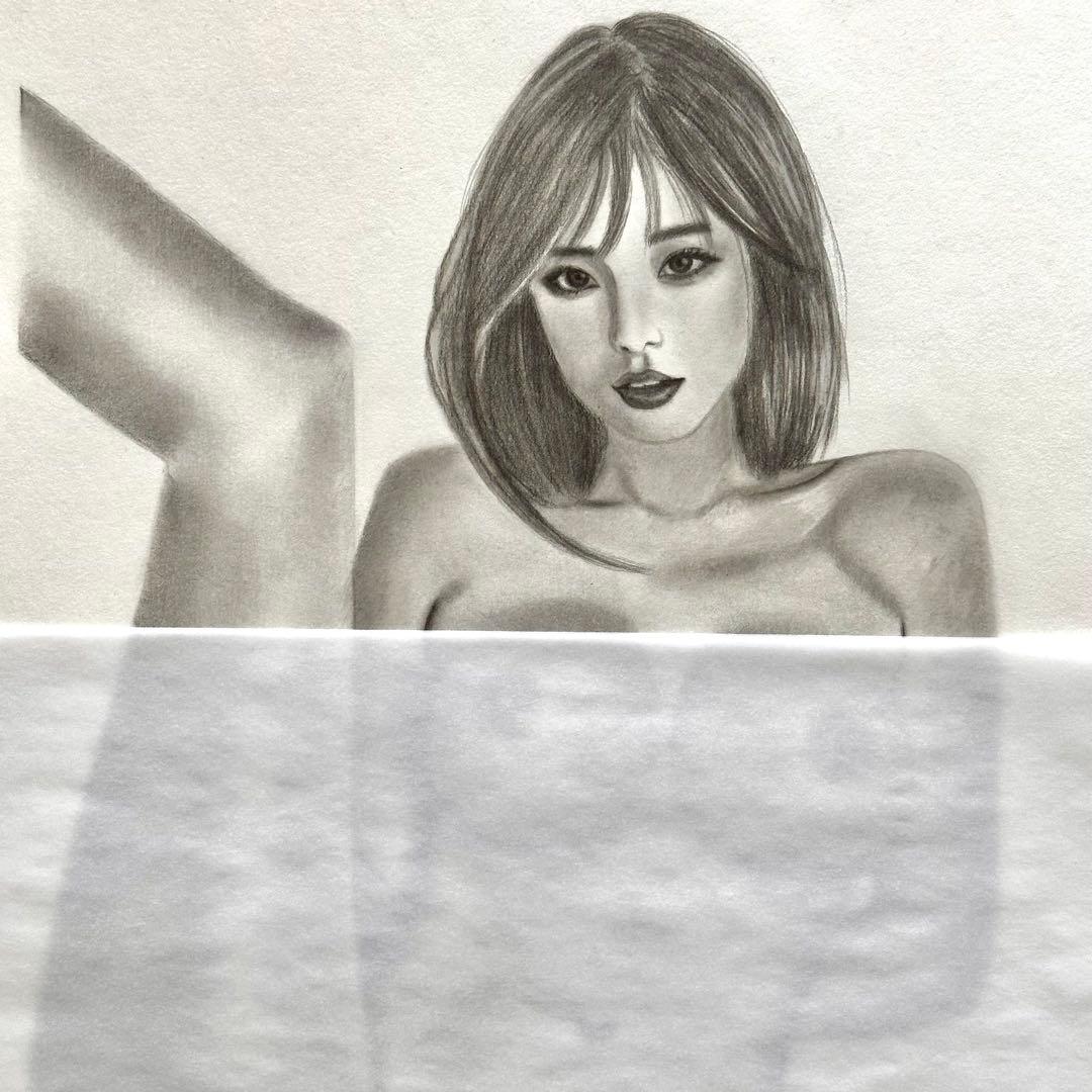 裸婦画 鉛筆画人物画 A3