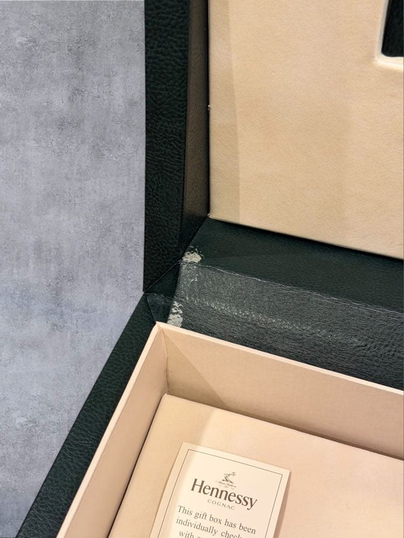 【最高級】リシャール ヘネシー 空瓶 クリスタル ボトル