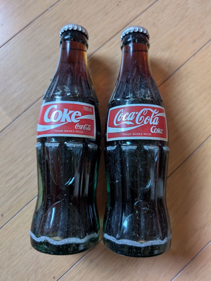 【★1990'sVINTAGE BOTTLE】 Coca-Cola瓶24本セット