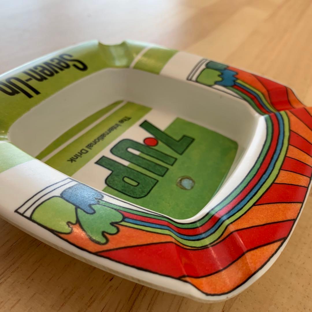 超希少 7UP 灰皿 1970s John Alcorn セブンアップ アメトイ