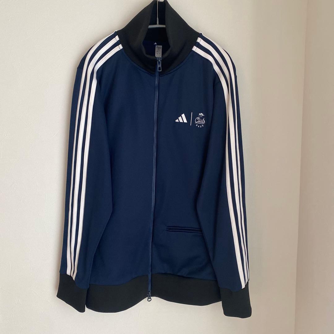 CLUB HAUS×adidasgolfネイビートラックジャケットMサイズ