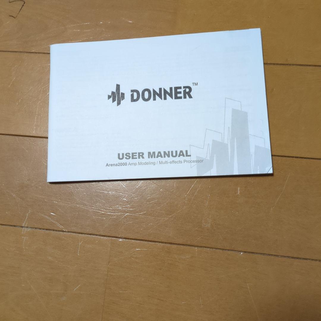 DONNER Arena 2000 マルチエフェクター　説明書付き