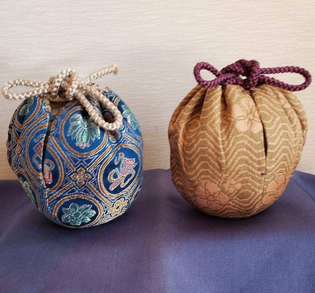 No229　茶器(茶入れ)２種セット　唐物　清朝　李朝