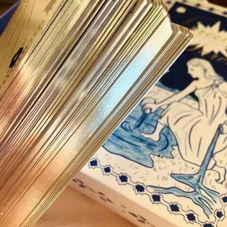 【正規品タロットカード】タイ希少デッキ✨陶磁器をイメージした美しい色彩ポーセリン