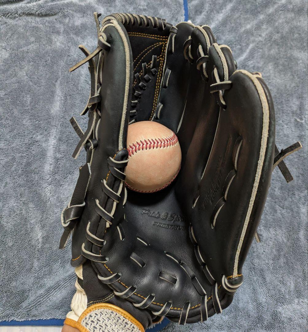 ZETT ゼットプロステイタス 投手　ピッチャー　軟式グローブ中古