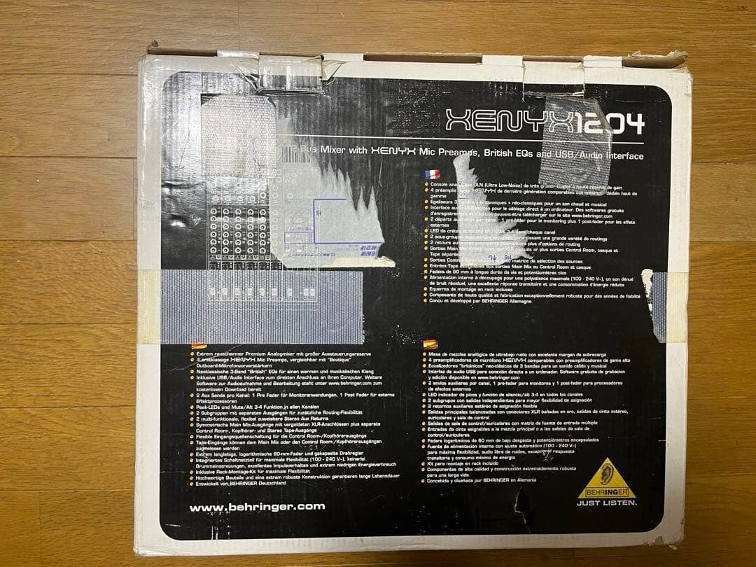 BEHRINGER XENYX 1204 アナログミキサー