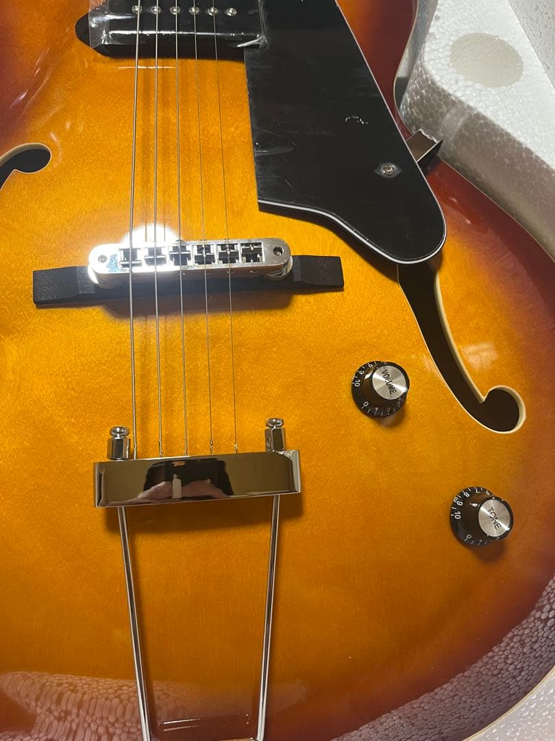 ギター GROTE Jazz Electric Guitar Semi-Hollow