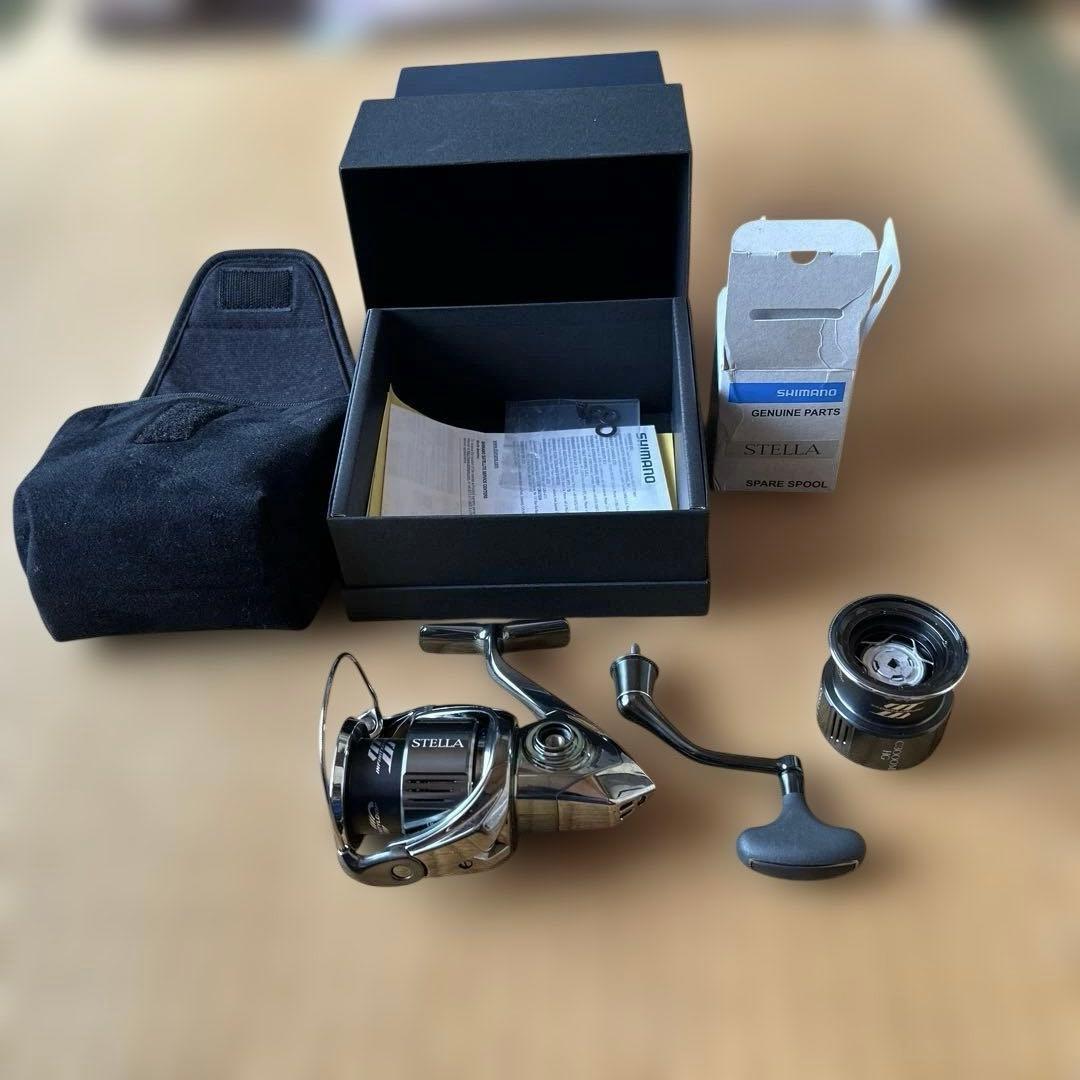 キ*ん様 シマノ 22ステラ C3000XG & C3000MHGスプール セッ