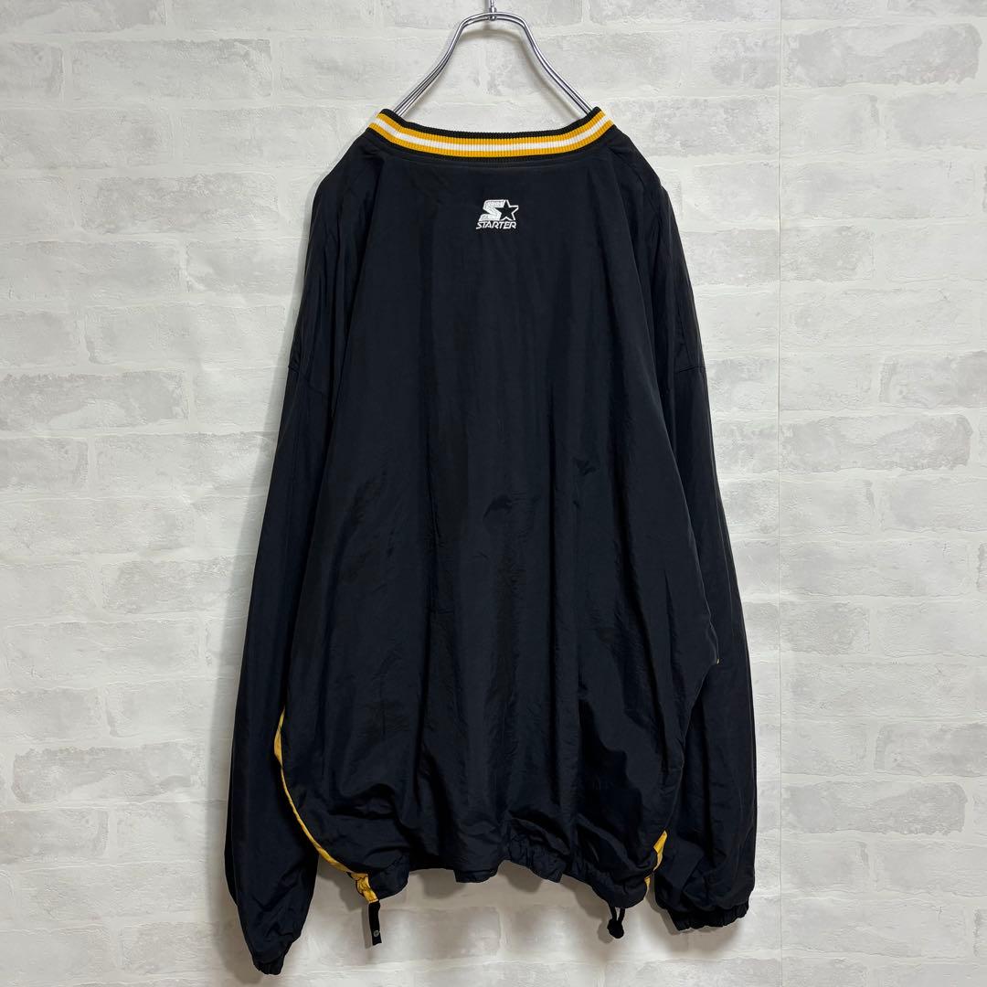 古着 スターター NHLピッツバーグ ペンギンズ ナイロンジャケット XL