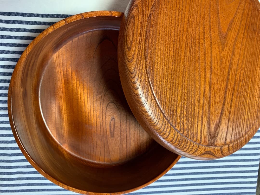 【国産銘木】茶櫃（大）