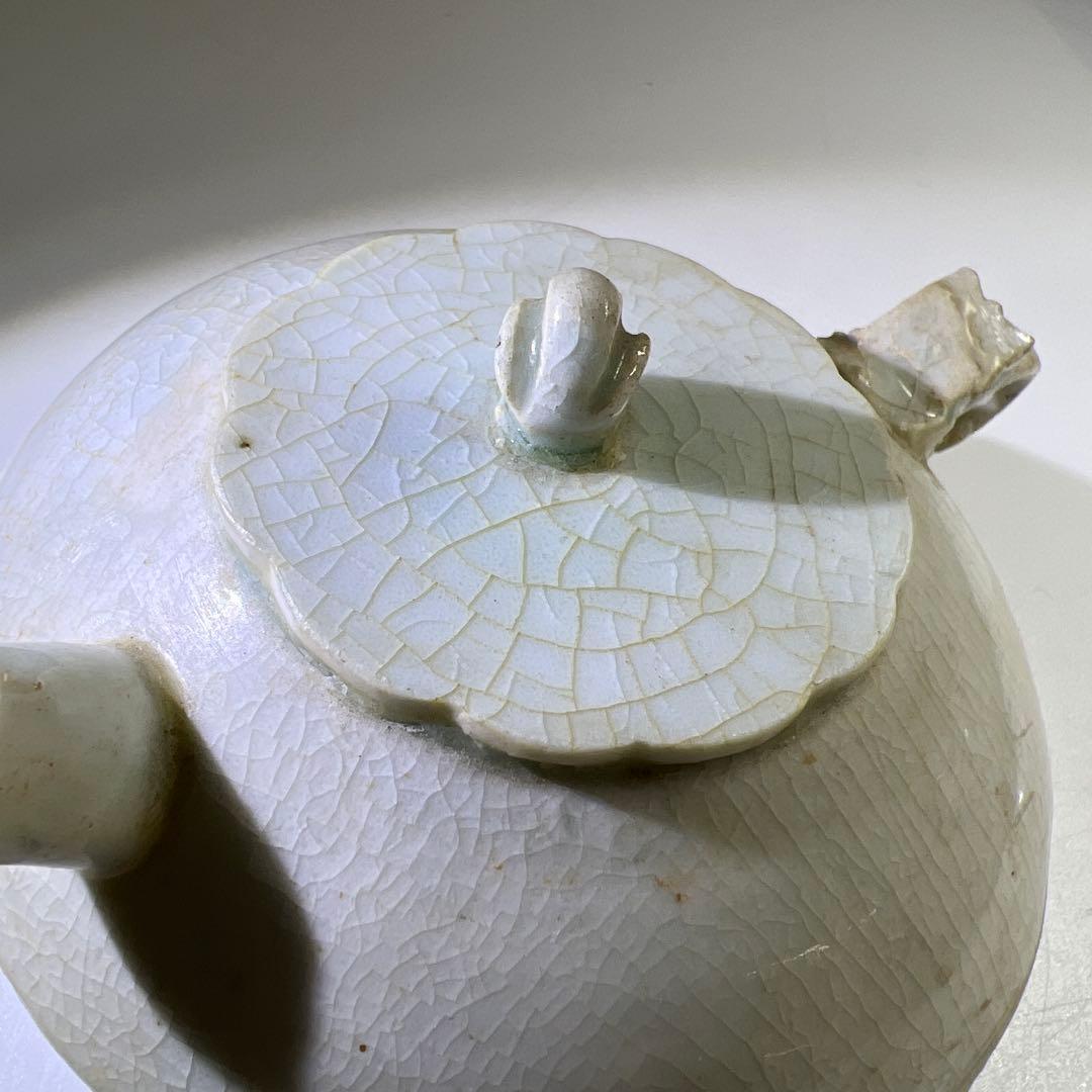 中国宋時代　影青急須型水滴　幅約12㎝　東Y7-0715⭐︎2F タエサ