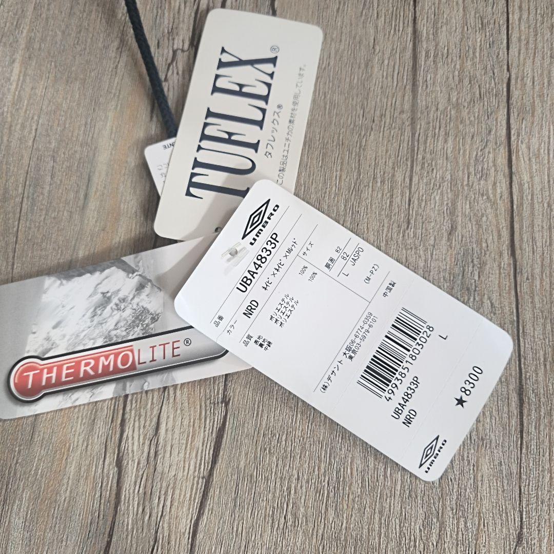 UMBRO ピステ・ウィンドブレーカー ネイビー　新品　サーモライト　中綿