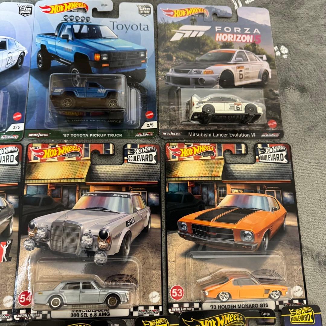 Hot Wheels ワイスピ　プールバード　20台　希少！黒ベンツ入り